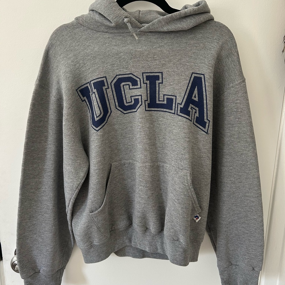 Russell Athletic Gray Sweatshirt Classic Style
